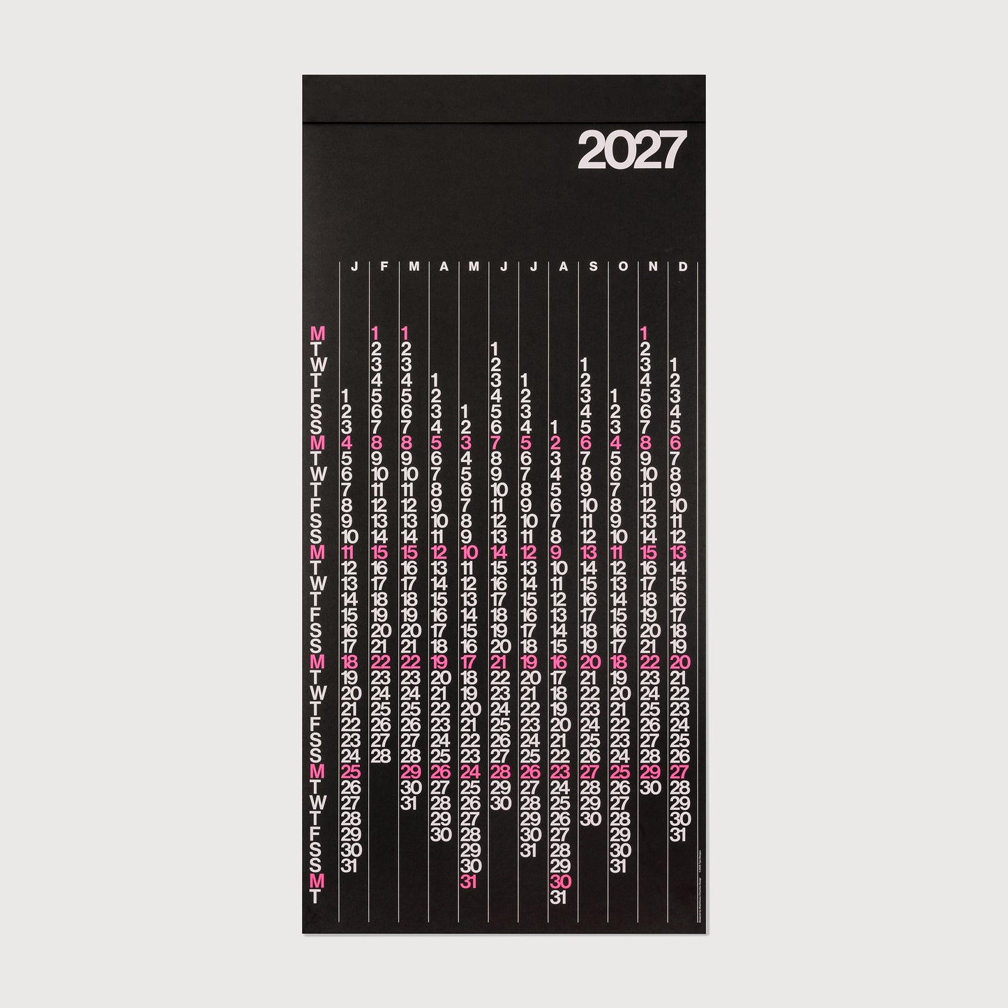 Vカレンダー 2027